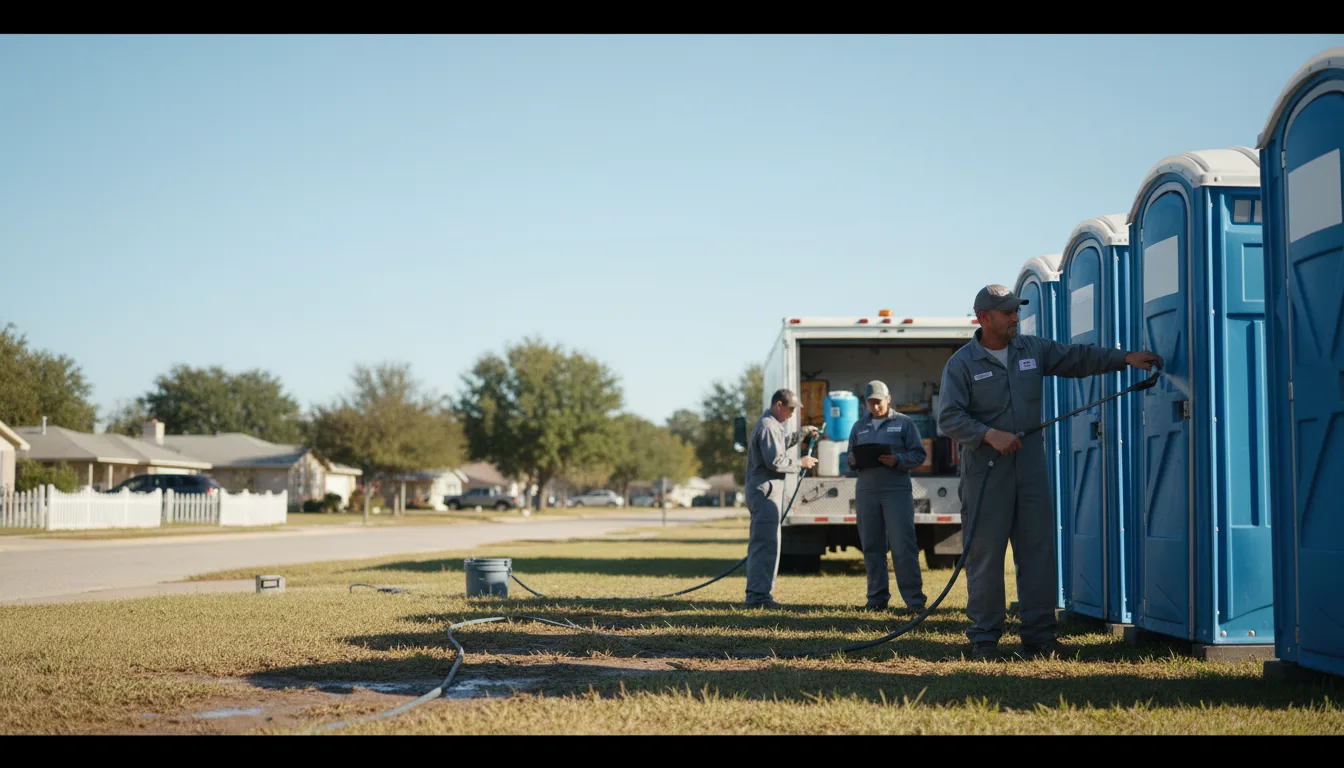 Long-Term Portable Toilet Rental in Loco, OK near me